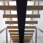 Interesting Metal Floating Stairs Photo 794