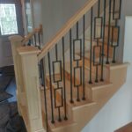 Interesting Modern Wood Stair Railing Image 617