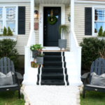 Interesting Painting Outdoor Steps Photo 118