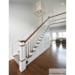 Interesting Square Spindle Staircase Image 021