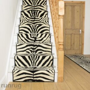 Zebra Stair Carpet