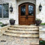 Marvelous Front Door Stairs Design Photo 982