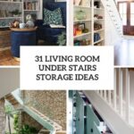 Marvelous Living Room Design Under Stairs Image 922