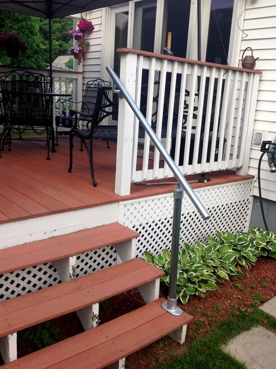 Metal Handrails For Outside Steps Stair Designs