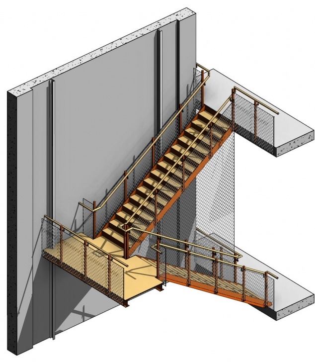 Marvelous Revit Metal Stairs Photo 786