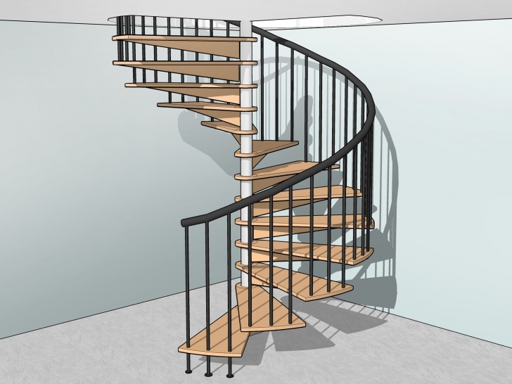 Marvelous Spiral Staircase Plans Image 743