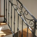 Marvelous Wrought Iron Handrail Image 824