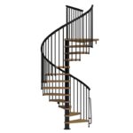 Most Creative Black Spiral Staircase Picture 572