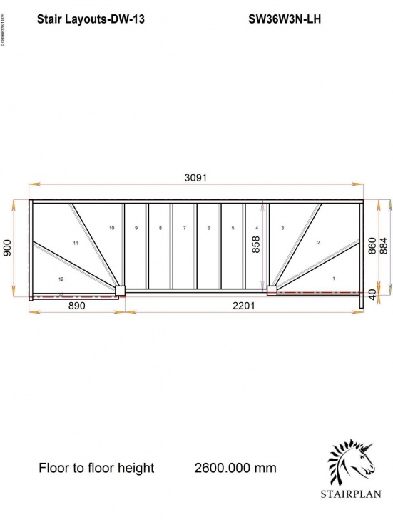 Most Creative Double Winder Staircase Plans Photo 051