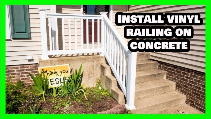 Most Creative Installing Vinyl Stair Railing Picture 329
