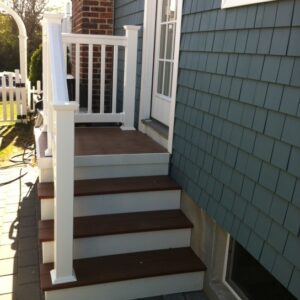 Patio With Stairs From House
