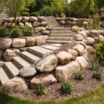 Most Creative Stone Steps Design Photo 244