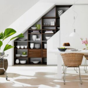 Interior Design Under Staircase