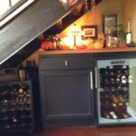 Most Perfect Wine Bar Design Under Stairs Picture 991