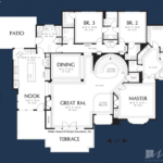 Most Popular Round Staircase House Plans Image 436