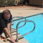 Outstanding Pool Stair Rail Image 379
