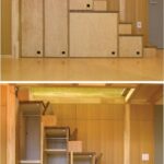 Outstanding Staircase Wardrobe Design Image 185