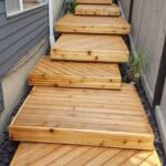Outstanding Wood Deck Steps Photo 277