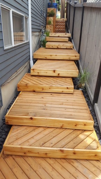 Outstanding Wood Deck Steps Photo 277