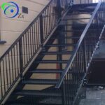 Perfect Exterior Metal Stairs Photo 257