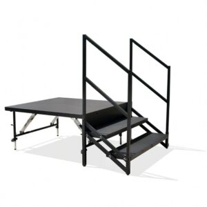 Portable Steps With Handrail