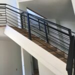 Popular Black Horizontal Stair Railing Picture 832