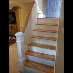 Popular Carpeted Stairs With Wood Floors Picture 831