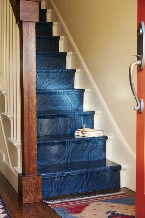 Popular Painted Indoor Stairs Photo 046