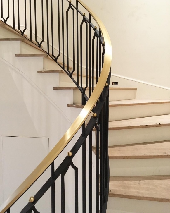 Remarkable Brass Stair Rail Photo 392