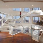 Remarkable Central Staircase Design Image 636