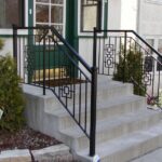Remarkable Exterior Metal Stair Railing Picture 713