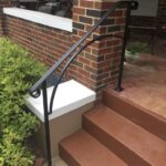 Remarkable Outdoor Handrails For Concrete Steps Picture 244