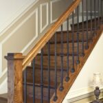 Remarkable Wood And Metal Stair Railing Photo 621