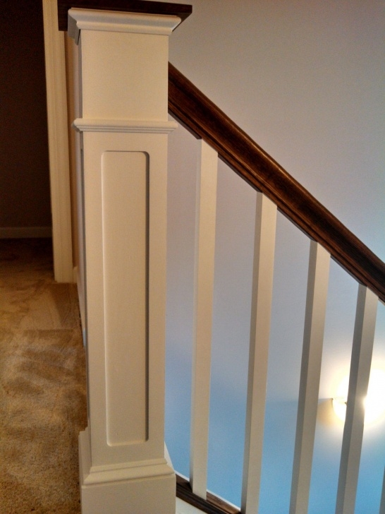 Sensational Craftsman Style Newel Post Picture 065