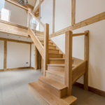 Sensational Double Winder Staircase Design Photo 286
