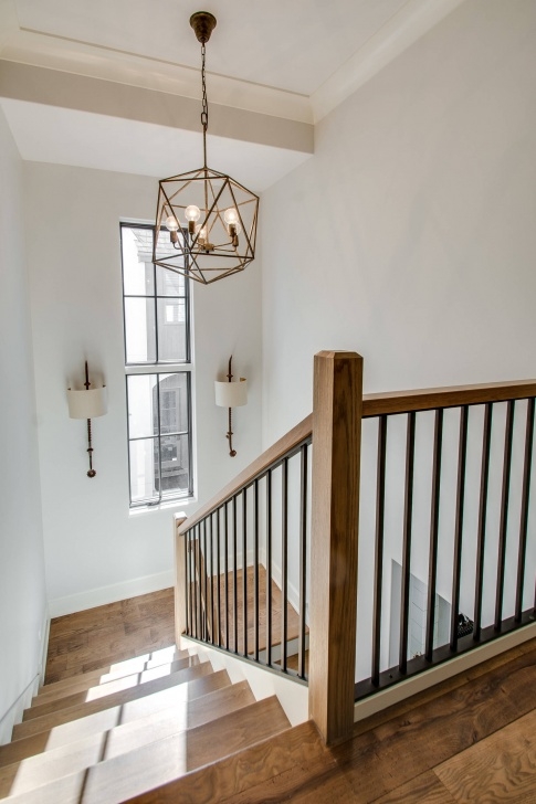 Sensational Farmhouse Stair Railing Picture 017