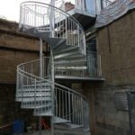 Sensational Galvanised Spiral Staircase Image 720