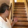 Sanding Old Stairs
