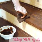 Sensational Staining Wood Stairs Photo 661