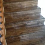 Sensational Wood Look Tile On Stairs Picture 975