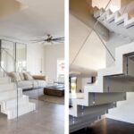 Simple Acrylic Stair Railing Photo 709