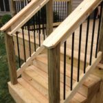 Simple Decking Steps Handrail Image 031