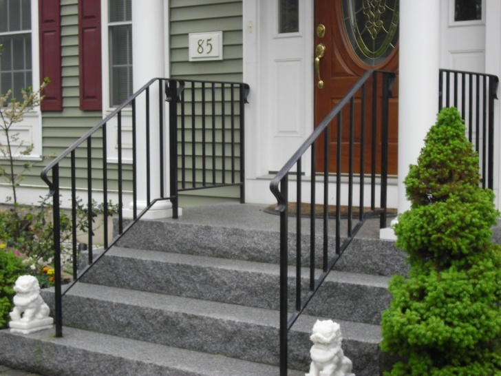 Simple Front Stair Railing Photo 525