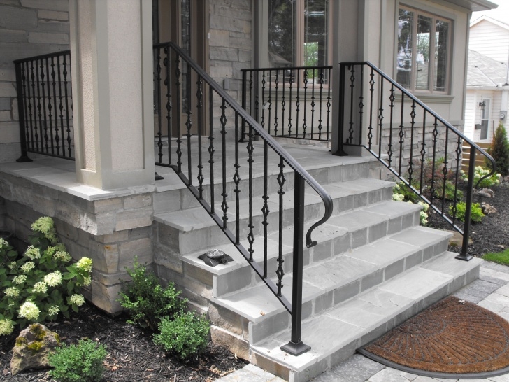 Simple Front Step Railing Picture 400