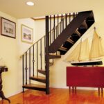 Simple Half Spiral Staircase Image 561