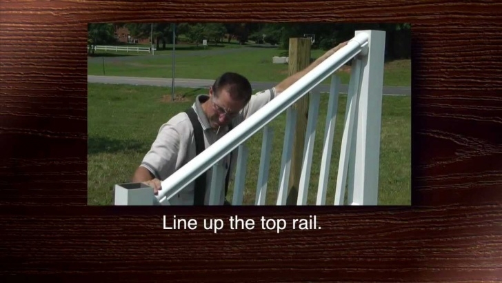 Simple Installing Vinyl Stair Railing Picture 884