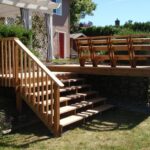 Simple Wood Deck Stairs Designs Image 389