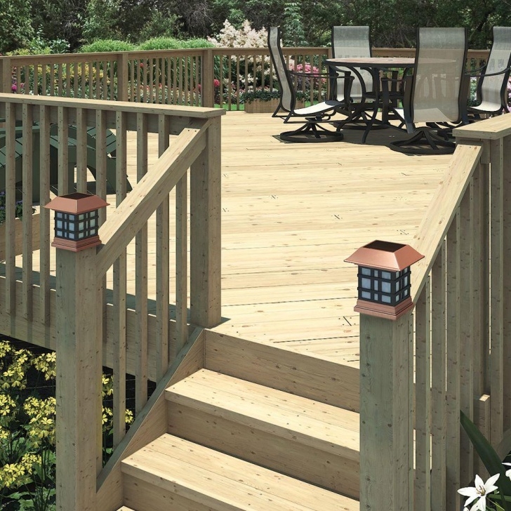 Simple Wood Deck Stairs Photo 414