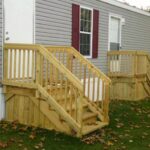 Simple Wood Mobile Home Steps Picture 852