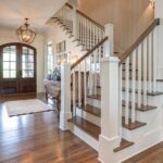 Simple Wooden Stair Railings Indoor Picture 554